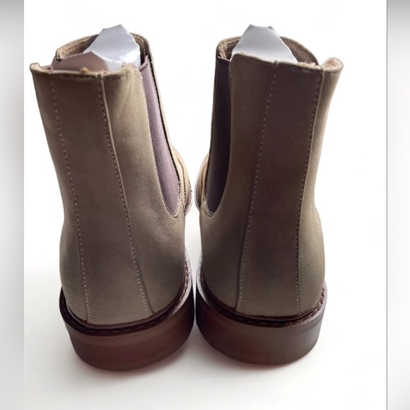 🖤🖤 Kenneth Cole Reaction Knock Chelsea Boot Men’s Size 11 M Taupe New - Picture 3 of 6